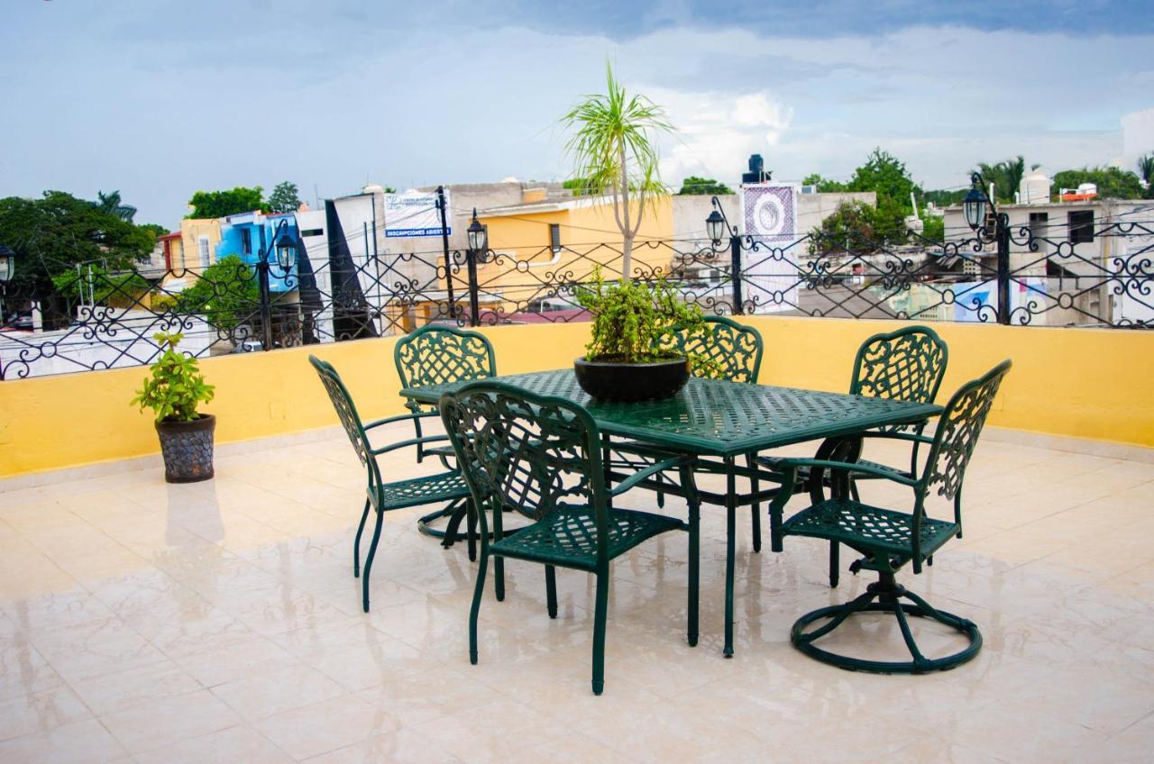 קמפצ'ה Hotel Villa Angeles מראה חיצוני תמונה